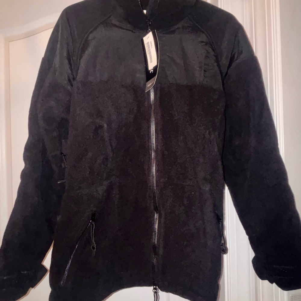 Men's Black Military Field Jacket